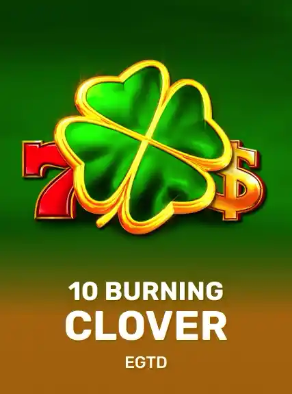 10 Burning Clover game tile